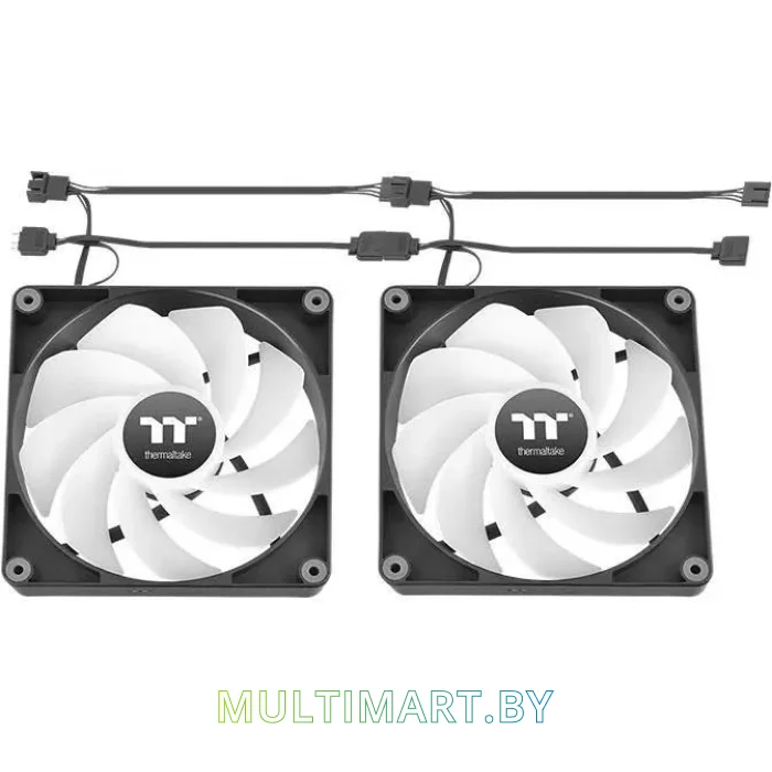 Набор вентиляторов Thermaltake CT120 Sync Reverse ARGB 2-Fan Pack (CL-F173-PL12SW-A)